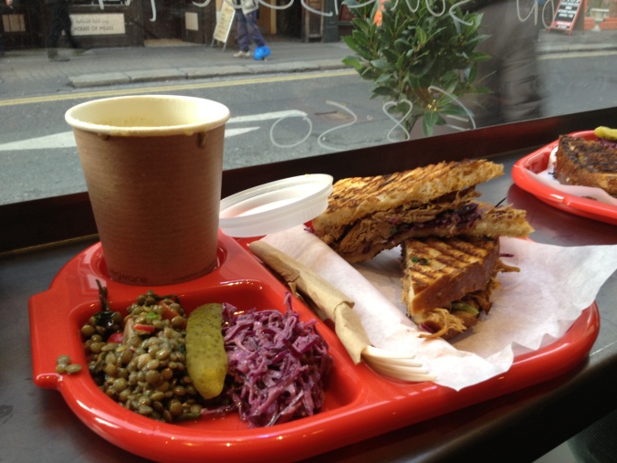 dublin city food café meal window