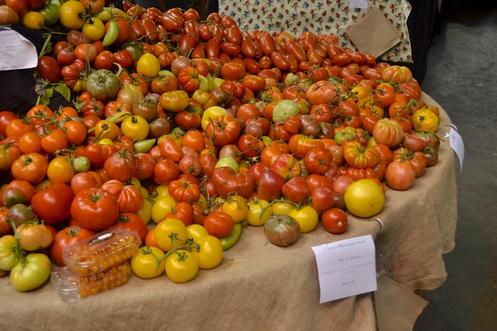 Borough Market tomato selection