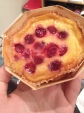 dessert raspberry clafoutis french cake