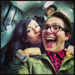 Katie Crooks BBC russell james alford tube escalator selfie