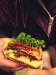 Shackburger cheeseburger Shake Shack covent Garden London burger