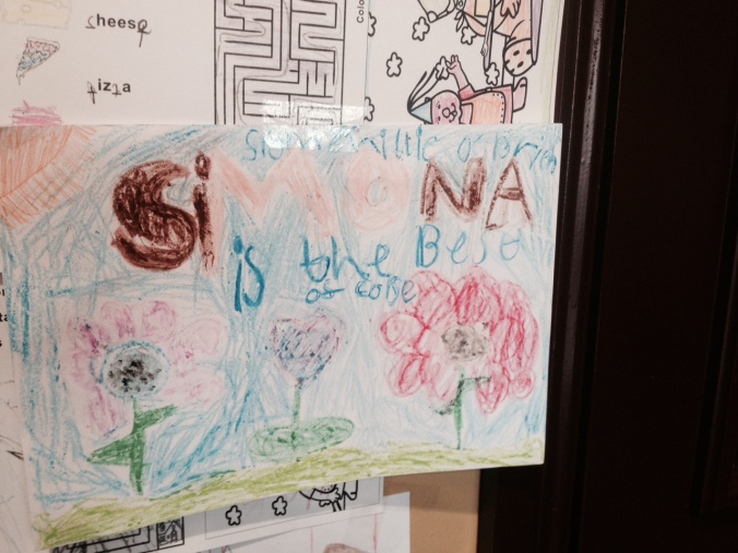 cafe simona, simona drogheda, fan art, childrens drawings, kids sketches